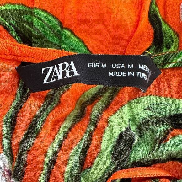 Zara Maxi Dress Floral Dress Size M TIKTOK • BLOGGER FAVORITE - Picture 13 of 16